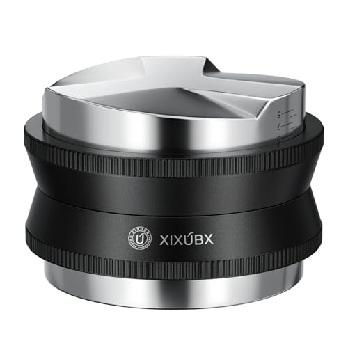 Image of XIXUBU 51mm Espresso Tamper, 2-in-1 Espresso Distributor & Tamper for De'Longhi Dedica CASABREWS - Adjustable Depth, 304 Stainless Steel Espresso Distribution Tool