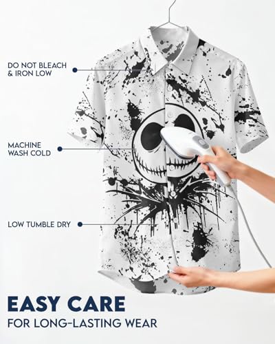 Image of 99TIMORO Fathers Film Button Down Shirt for Men, Funny Hawaiian Short Sleeve Top, Summer Beach Gifts