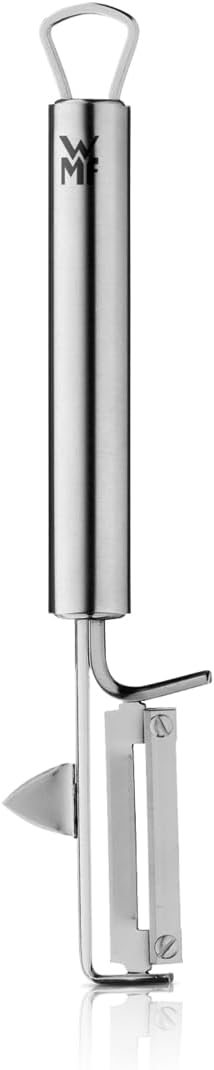 WMF Profi Plus Kartoffelschäler Pendelklinge 19 cm, Pendelschäler einschneidig, Sparschäler, Gemüseschäler, Cromargan Edelstahl teilmattiert, spülmaschinengeeignet