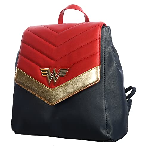 Bioworld Wonder Woman Metal Logo Mini Backpack3