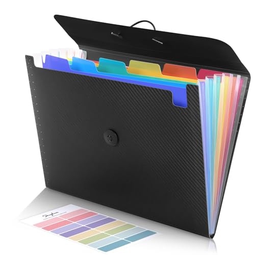 SKYDUE Accordion File Organizer, Expanding File Folder...