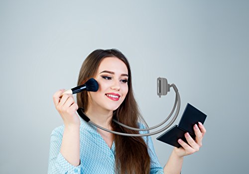 Aduro Phone Neck Holder, Gooseneck Lazy Neck Phone Mount to Free Your Hands for iPhone Android Smartphone