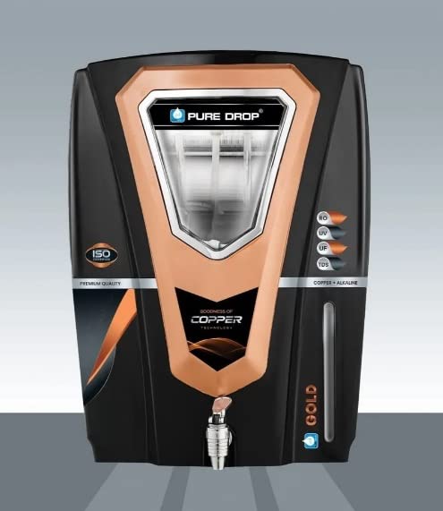 Generic SRV Puredrop RO System - Reverse Osmosis Water Purifier - 5-Stage Filtration with UV Treatment & TDS Controller