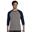 Grey/Navy Triblend