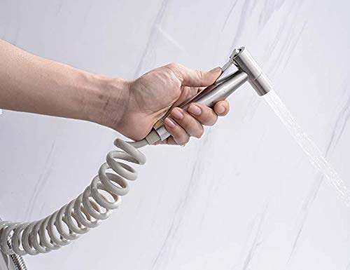 image for Fat-Cat Bidet Sprayer Tube, Household Bathroom Toilet PU Handheld Bide