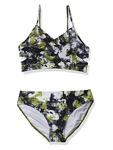 Image of Kanu Surf Girls' Coral Reef Beach Sport Wrap Around Bikini 2-piece Swimsuit