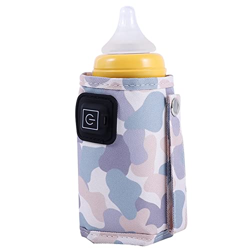 Image of Srutueo Universal USB Milk Water Warmer Travel Stroller Insulated Bag Portable Baby Nursing Bottle Heater