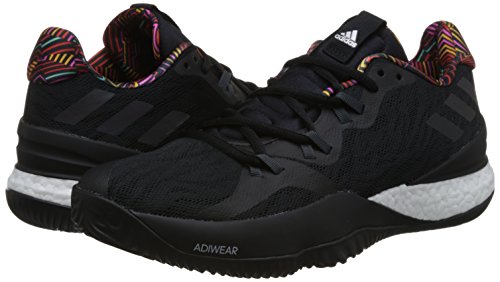adidas CrazyLight Boost Mens Basketball Shoes - Black-13.5