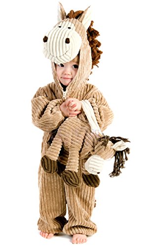 Princess Paradise Deluxe Corduroy Horse Infant/Toddler Costume, Brown, 6 to 12 Months