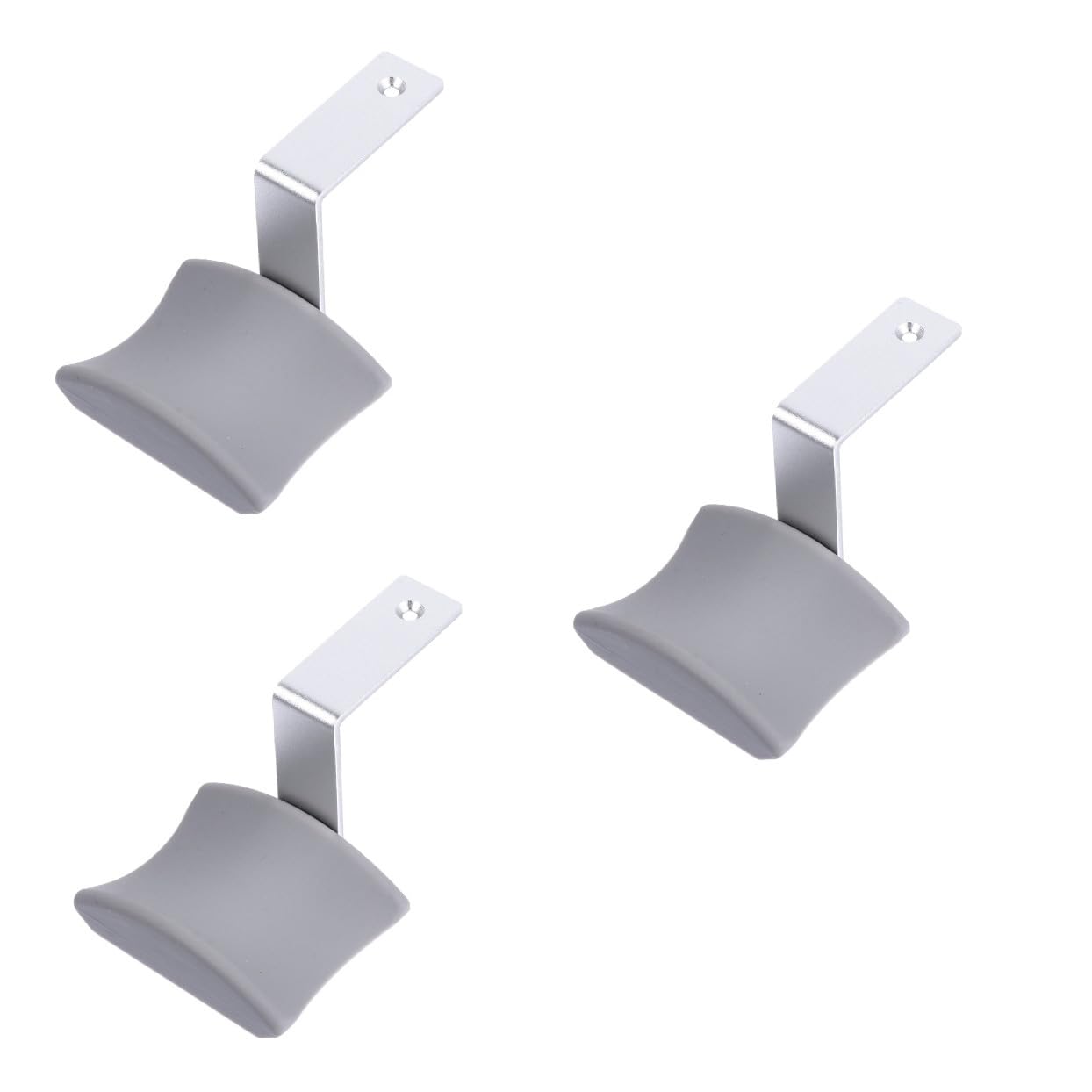 Artibetter 3piezas Soporte De Auriculares Gaming con Adhesivo y Tornillo para Escritorio y Oficina Protección De Silicona para Auriculares Disponibles