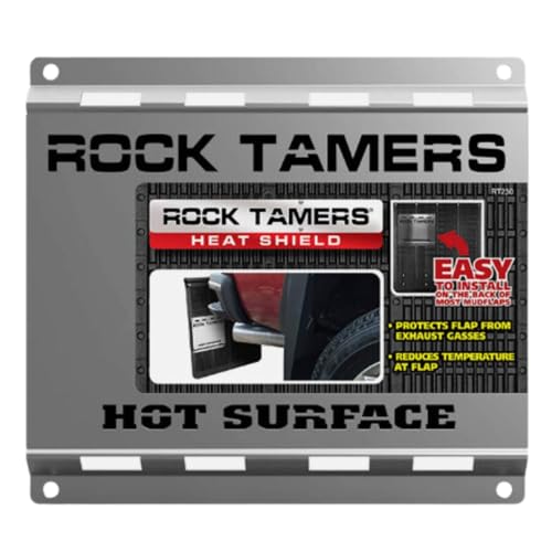 Image of Rock Tamers RT231 Heat Shield, Stainless (Heavy Duty)