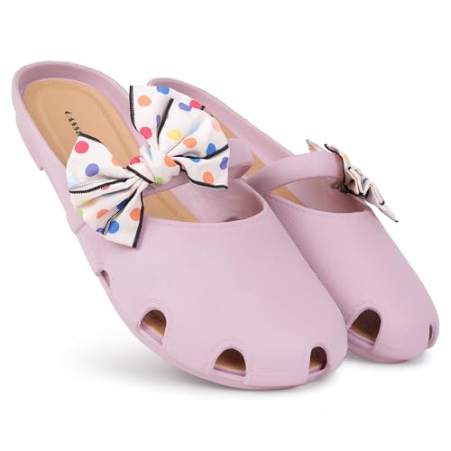 Image of CASSIEY Fashion Slippers For Women slipper Printed Bow design Slip on Flat Sandals