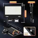 HAPYLUMI LED Strahler C12-GY-100W - 6