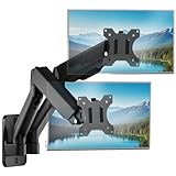 【Construction améliorée】Fabriqué en acier et aluminium de qualité supérieure, ce bras double écran est conçu pour plus de durabilité et de stabilité. Les bras assistés à ressort améliorés supportent les moniteurs pesant entre 2 et 9 kg chacun, avec une rotation fluide à 360° pour un réglage sans effort. Conçu pour deux écrans, il aide à rationaliser votre espace de travail et à augmenter la productivité dans les environnements multitâches.