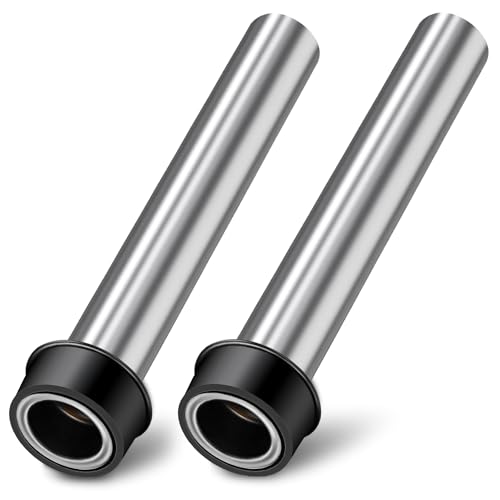 2 Pcs Bar Sink Overflow Pipe 7.48 Inches Sink Strainer Pipe Sink Drain Tube Bar Kitchen Sink Plugs for Holes Pipe Stopper Bathroom Pipes Fittings Drain Pipes of Metal
