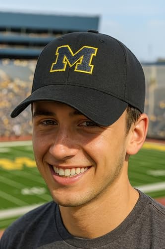 Gorra ajustable oficial Michigan University multicolor miniatura 2