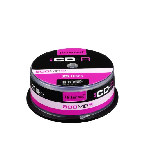 Intenso CD-R 90 800MB - Confezione da 25