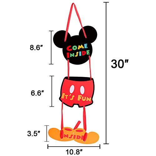 Threemart Party Supplies Come Inside It's Fun Inside 1St Birthday Welcome Hanger Kids Garland Banner For Baby Shower Parties Decoration #TOP2