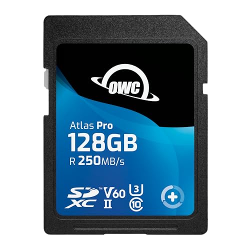 Image of OWC Atlas Pro 128GB SDXC UHS-II V60 Media Card