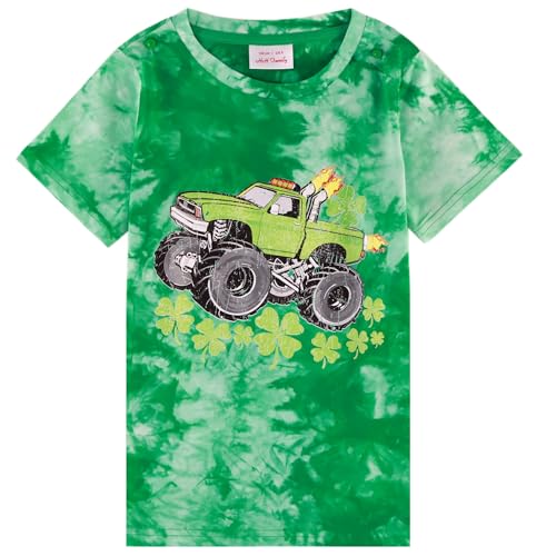 Image of Kids St. Patrick's Day Shirt Boys and Girls Green T-Shirt Clothing 4-12 Years