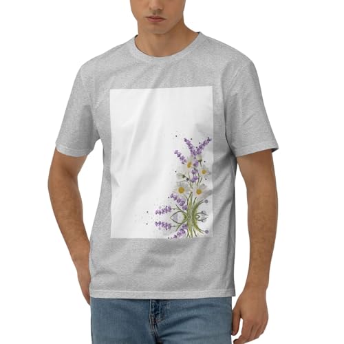 Chemise décontractée Lavender Flower 1 idéale pour chaque jour