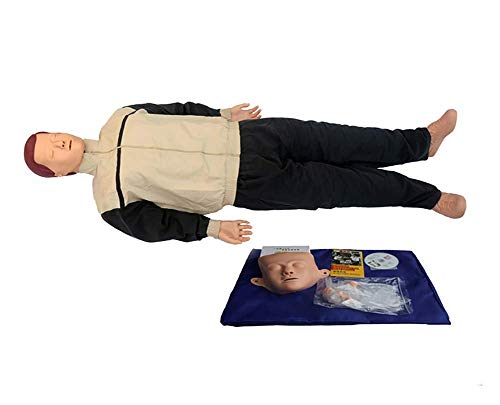 BBYT Cardiopolmonare Rianimazione Modello, Professionale Corpo Pieno CPR Manichino didattico per Modello di addestramento di Primo Soccorso
