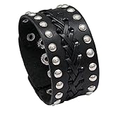 pulsera cuero trenzado tous Material: Pulsera de cuero está hecha de piel de vaca, hierro y PU. La superficie de cuero suave hace que se sienta muy cómodo y cómodo de usar.