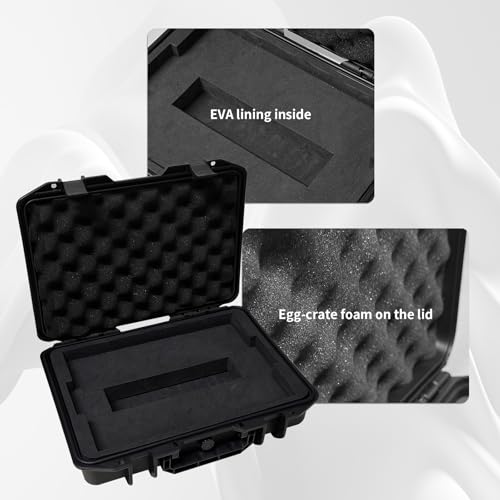 Image of Hard Shell Case for Teenage Engineering EP-133 K.O. II /EP-1320, Hard Shell Travel Carrying Storage Case Equipped with Comfort Handle with Customizable Foam