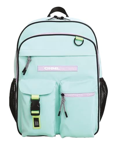CHIMOLA Unisex Çocuk Sırt Çantası, Turkuaz, M