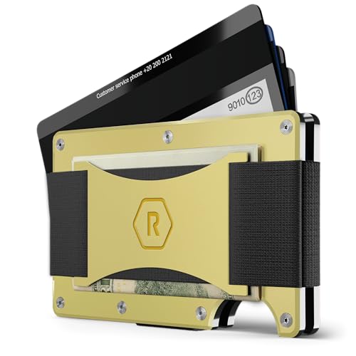 Image of Ridge Wallet For Women - Minimalist Small Wallet for Women, RFID Protection, Slim, Perfect Size, Pocket Fit, Holds up to 12 Cards
