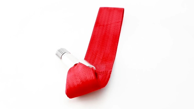 Amazon.com: iJDMTOY Red High Aesthetic Racing Tow Hook Strap Set