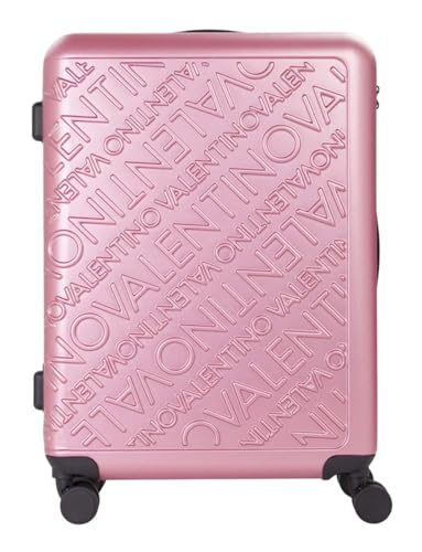 Trolley Valentino Mars 75cm Rosa Antico, le design italien haut de gamme