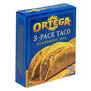 Ortega Seasoning Mix Original 3.75 Oz. Pack Of 3.