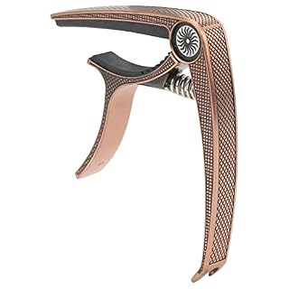 Capo de guitare, Capo de guitare acoustique en métal haute résistance pour la performance(Bronze violet) - Les Beatles, Paul McCartney, John Lennon, RIngo Starr, George Harrison Capo de guitare, Capo de guitare acoustique en métal haute résistance pour la performance(Bronze violet) – Image 6