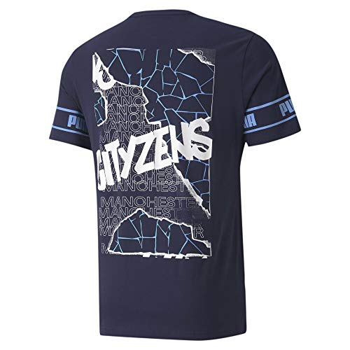 PUMA MCFC Ftblculture Tee - Maglietta da Uomo