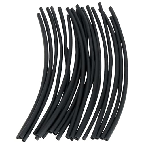 Part Synergy Replacement for Heat Shrink Tubing 1/16in 20pcs Shrink Sleeve Tubing - 1/16 in - Plastic - Black Direct Fit