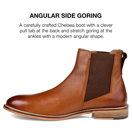 Image of Thomas & Vine mens Corbin Plain Toe Chelsea Boot