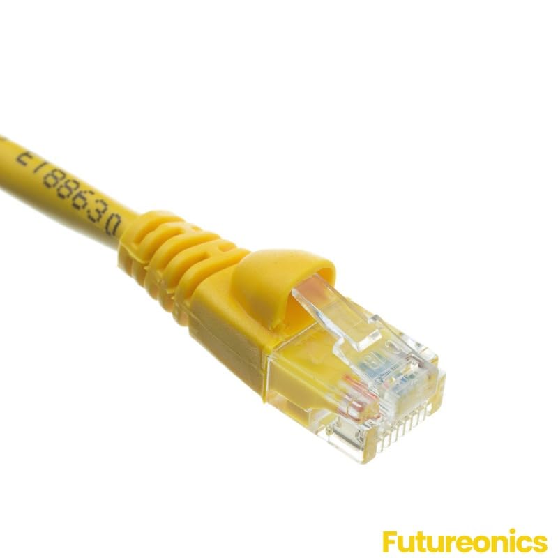 Cable Ethernet Cat 6 125 ft Amarillo Pack 5 miniatura 5