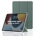Price comparison product image Hama Apple iPad Mini 2021 Case (Flip Case for Apple Tablet Mini 6th Generation, Protective Case with Stand Function, Transparent Back, Magnetic Cover) Green Mint Olive