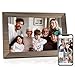 Canupdog 10.1 WiFi Digital Picture Frame, IPS Touch Screen Smart Cloud Digital Photo Frame with 16GB Storage, Wall Mountable, Auto-Rotate, Share Photos From Anywhere Via App, Email