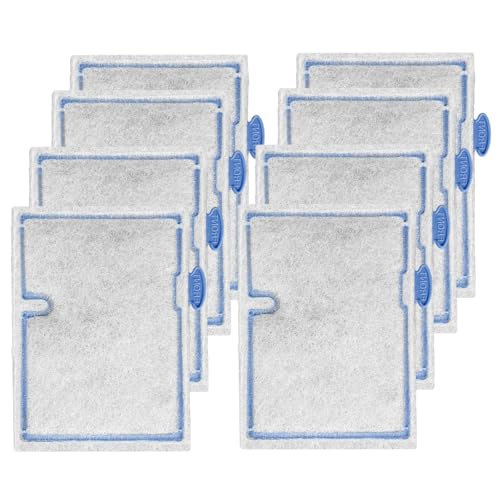 Turchongeco 8�p�b�N ���^�����t�B���^�[�J�[�g���b�W �����p�t�B���^�[�p�b�h QuietFlow E�����d���t�B���^�[10�����1/2.5/5�K���� �~�j�{�E�����t�B���^�[�ɑΉ�