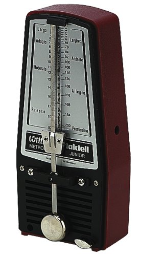 Wittner 824 Junior - Metrónomo para niños, color rojo rubí