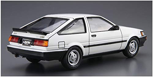 Aoshima Bunka Kyozai 1/24 Toyota AE85 Corolla Levin 1985 miniatura 3