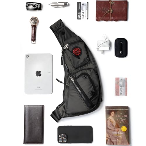 Image of NICGID Sling Bag Chest Shoulder Backpack Crossbody Daypack for Men Women