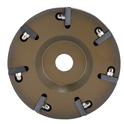 Heayzoki Hoof Knife Tool, Electric Livestock Sheep Hoof Knife Tool, Cattles Horses Hoof Trimming Disc Plate Tool, with 7 Blades,Poultry Farming Supplies(7 Cutter Head)