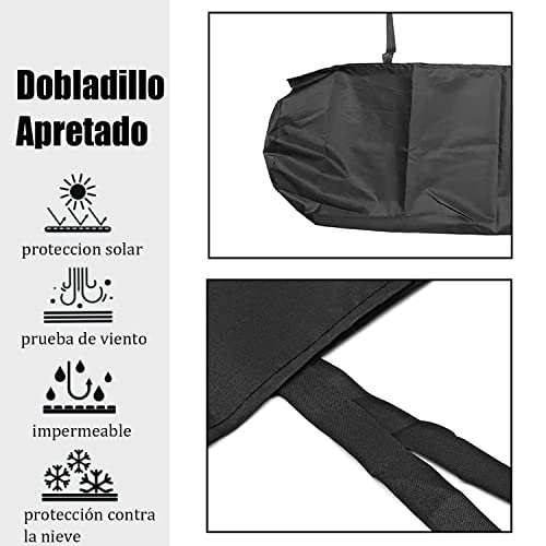 Housse de parasol imperméable et anti-poussière avec cordon