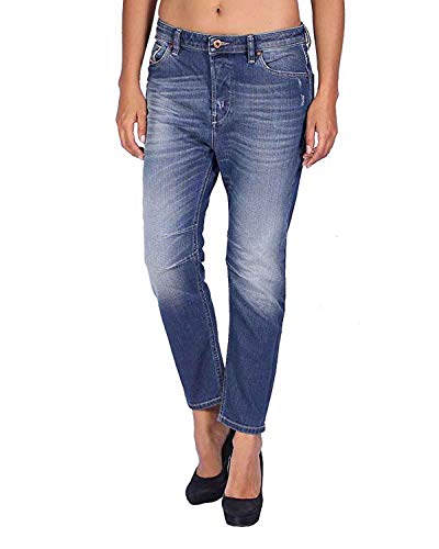 Jean Diesel Eazee-R R828H pour femme coupe boyfriend en denim bleu