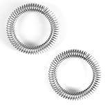 Tinoaly 2pcs Spring Coils for Nespresso Aeroccino 3/4 / Plus Whisk, Stainless Steel Milk Frother Whisk Spiral Coils Ring Replacement Parts for Nespresso Milk Frother Whisks Accessories