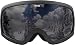 Traverse Varia Ski, Snowboard, and Snowmobile Goggles, Obsidian with Smoke Lens