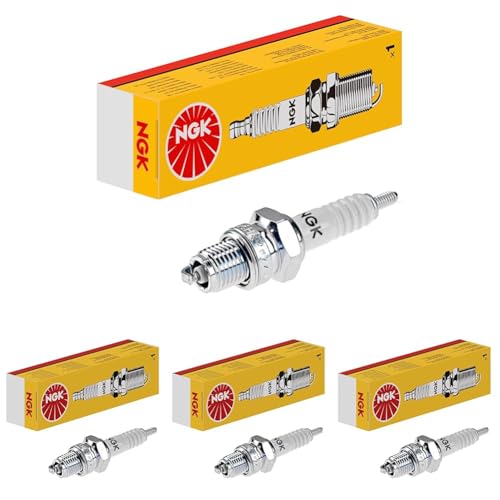 Bougie d'allumage NGK D6HA 6512 lot de 4 pour la révision mécanique périodique